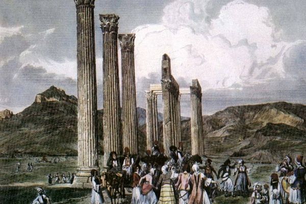 Арка Адриана и Храм Зевса Олимпийского